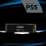 Crucial P5 Plus 2TB PCIe M.2 2280SS Gaming SSD