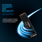 Crucial P5 Plus 2TB PCIe M.2 2280SS Gaming SSD